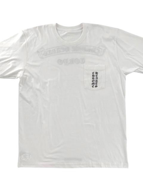 Chrome Hearts Tokyo Exclusive Scroll Logo Tee "White" CHRM1900