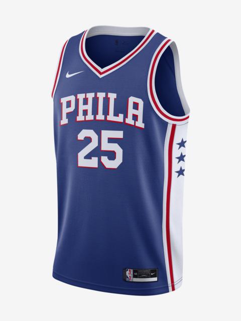 Nike Ben Simmons 76ers Icon Edition 2020 Nike Men's NBA Swingman Jersey
