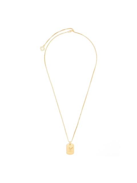 maje aquarius zodiac-design necklace