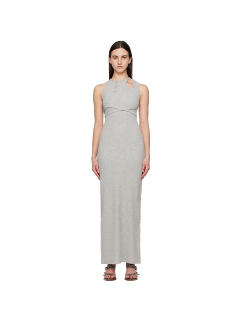 OTTOLINGER Gray Tank Maxi Dress