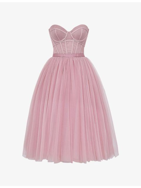 House of CB Darling Tulle Midi Dress