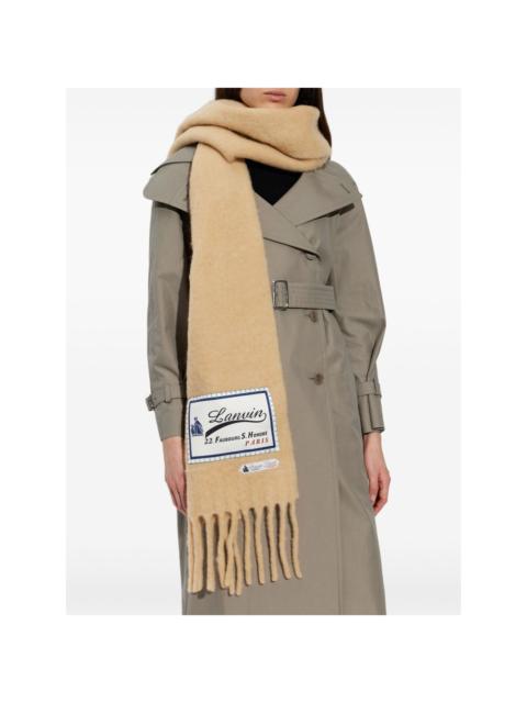 Lanvin fringed scarf