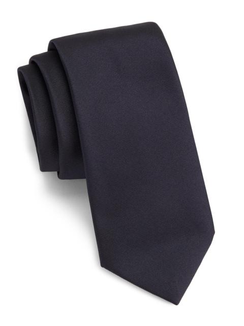 EMPORIO ARMANI Men's Silk Tie - Navy