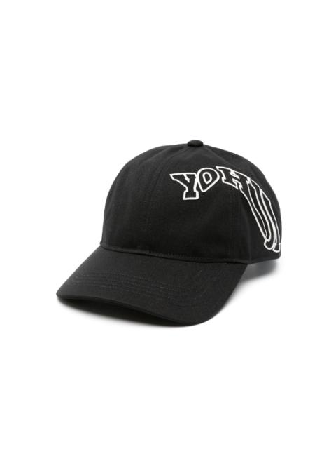 Y-3 Morphed canvas baseball cap