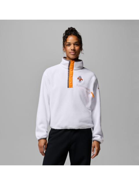 Columbia Women's Collegiate Helvetia Cropped Half Snap Fleece - Tennessee