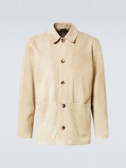 SAMAN AMEL Suede jacket
