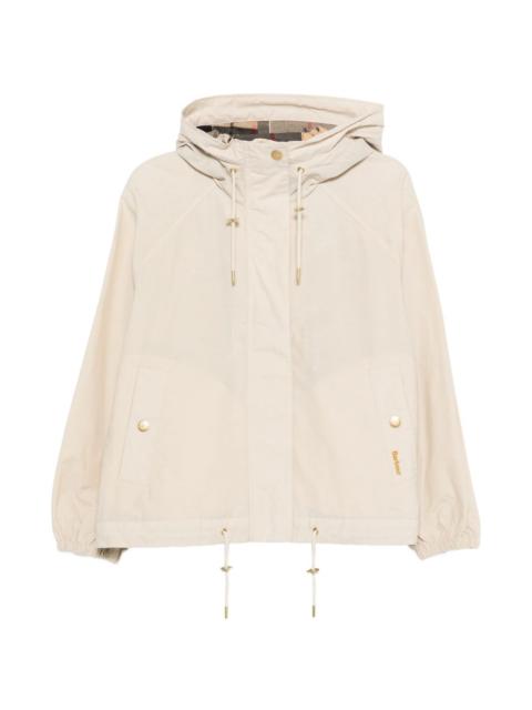 Barbour zip-up hooded jacket