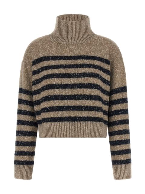 Brunello Cucinelli 'Dazzling Stripes' Sweater