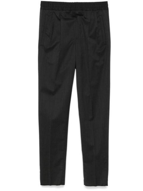 ZEGNA pleat-detail tapered trousers