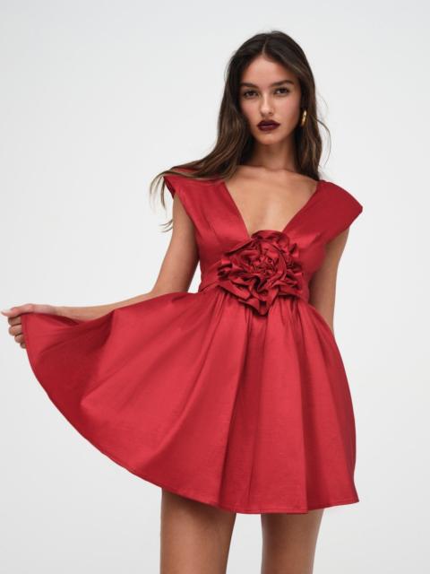 For Love & Lemons Rose Mini Dress