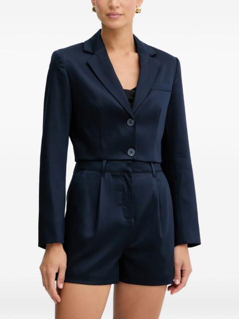 GUESS USA single-breasted cropped blazer