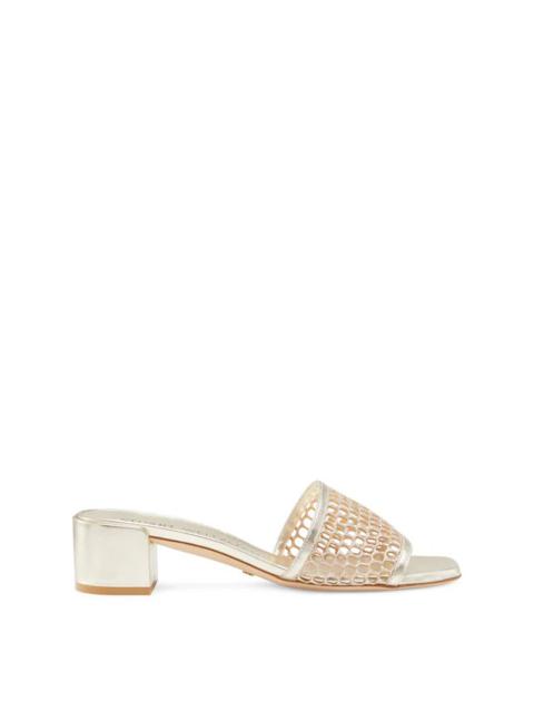 Stuart Weitzman Cayman 35 Block Slide