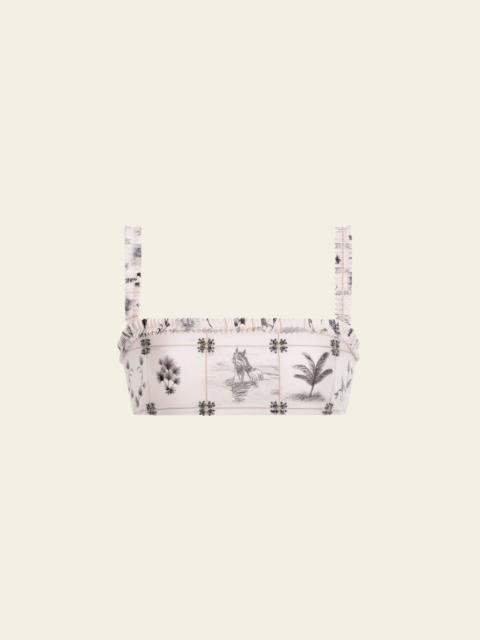 Agua by Agua Bendita Olmo Arena Bikini Top