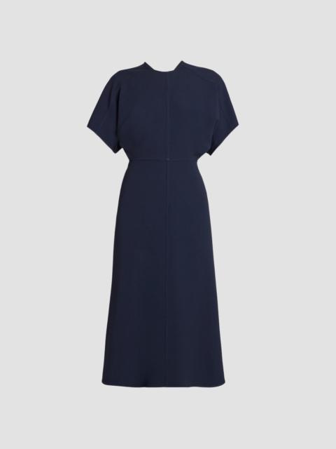 Victoria Beckham Women's Eleanor Midi Dress - Ink