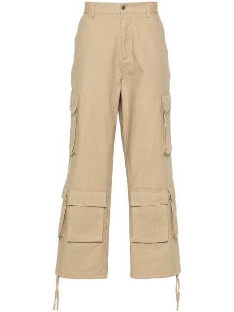 REPRESENT logo-plaque cargo trousers