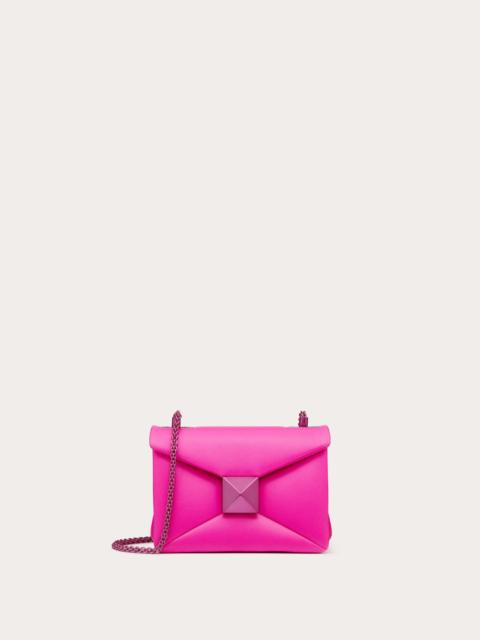Valentino SMALL ONE STUD BAG IN NAPPA LEATHER WITH CHAIN