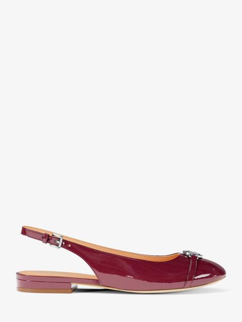 MICHAEL KORS Dori Patent Slingback Flat