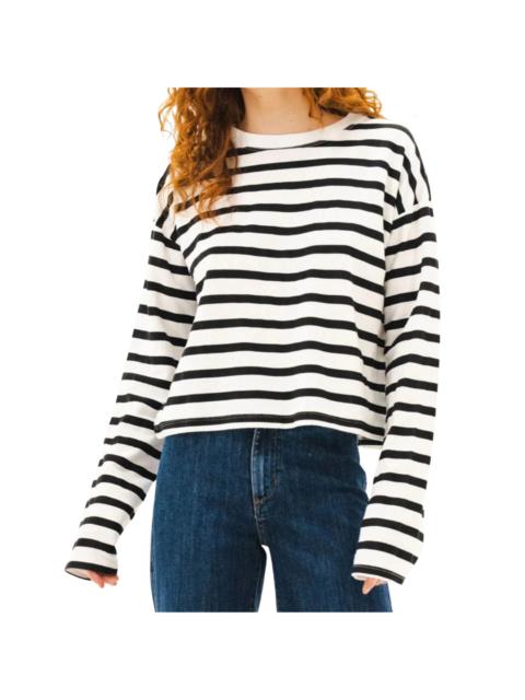 ASKK NY Stripe Long Sleeve Top