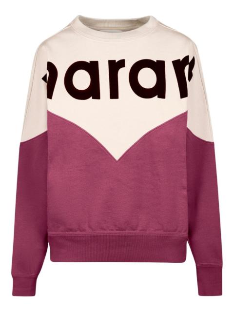 Isabel Marant Étoile colour-block logo sweatshirt