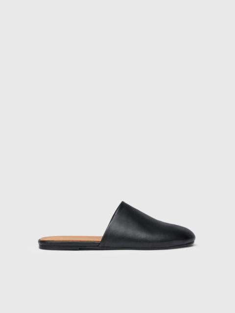 ATP ATELIER Forcola Black Shiny Nappa Slip-ins