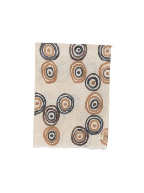 BAOBAB circle-print frayed scarf