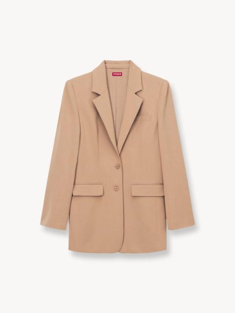 STAUD CITY BLAZER CAMEL