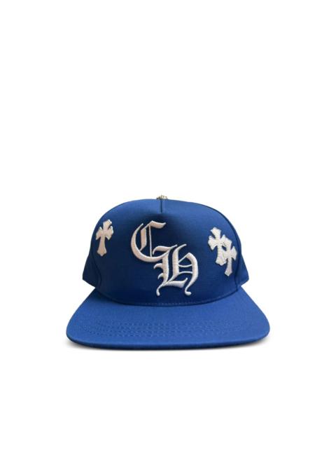 Chrome Hearts cross-patch baseball cap