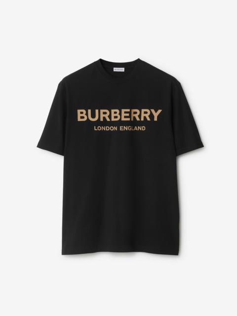 Burberry Logo Cotton T-shirt