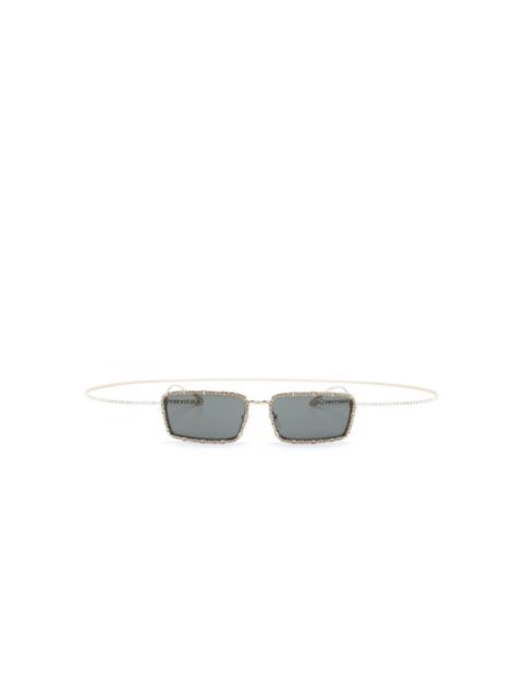 rectangle-frame sunglasses