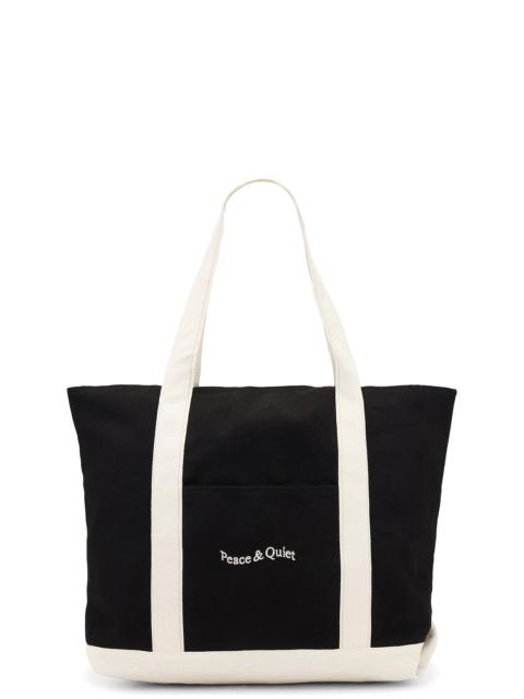 Museum of Peace & Quiet Wordmark Boat Tote