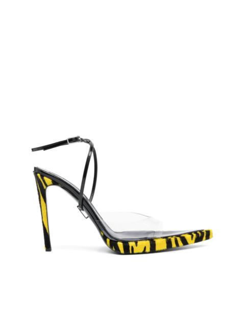 Zebra Rider 125mm transparent-design sandals