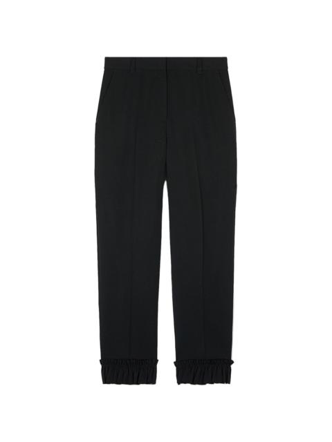 Ports 1961 ruffled-hem trousers
