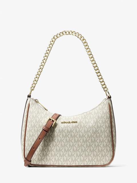 MICHAEL KORS Jet Set Travel Large Signature Logo Convertible Crossbody Bag