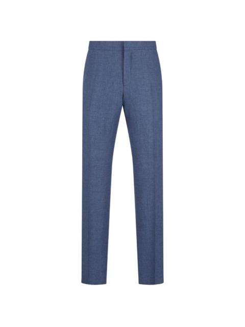 ZEGNA elasticated waistband trousers