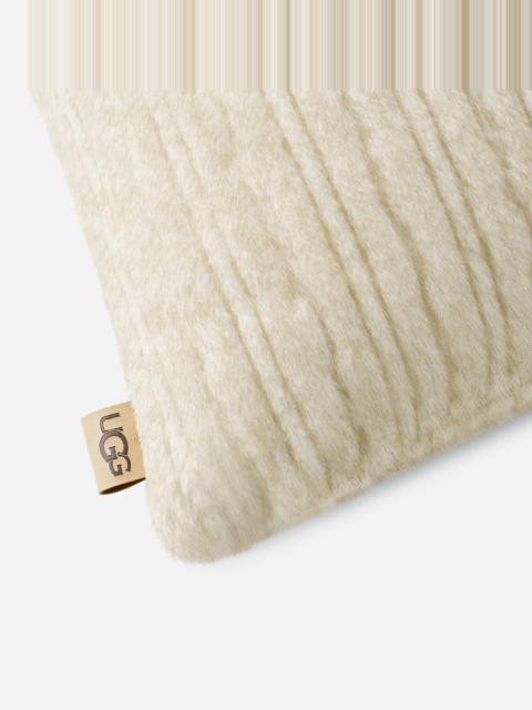 UGG ® Jennis Pillow 24"x24" Pillows in Snow