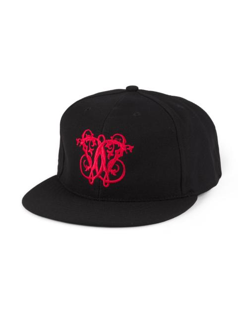 WILLY CHAVARRIA Men's Insignia Embroidered Cap - Black