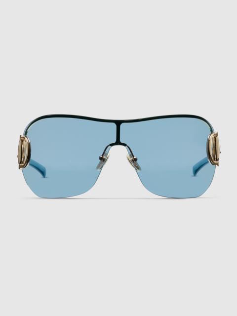 GUCCI Frameless mask sunglasses