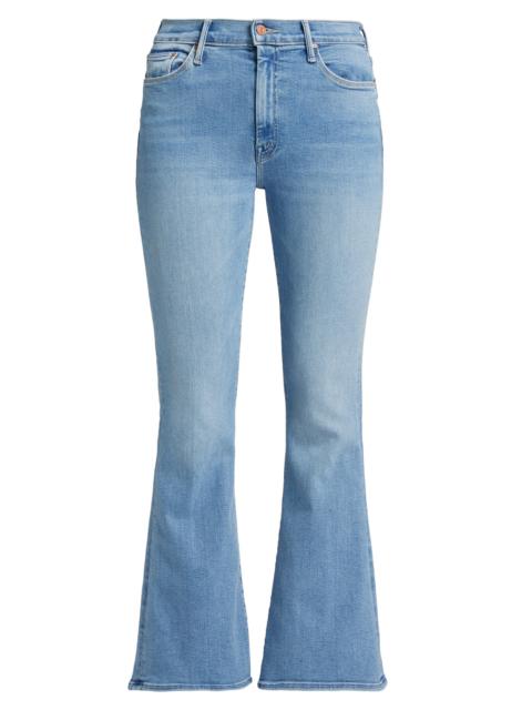 MOTHER Women's Weekender Mid-Rise Flare Ankle Jeans - Blessing In Disguise