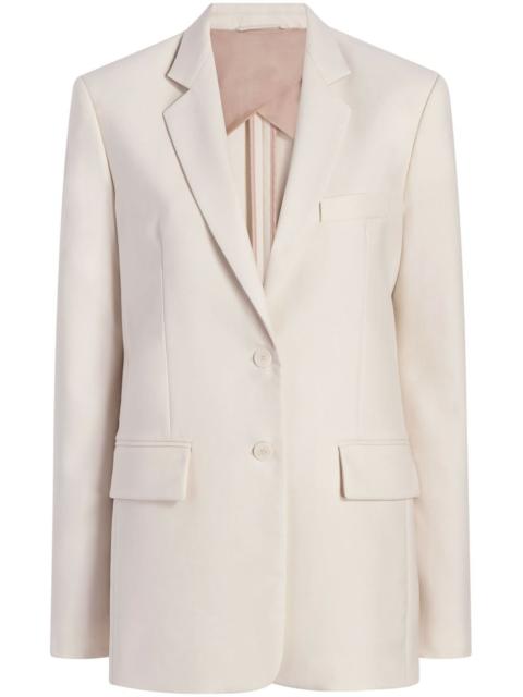 Another Tomorrow oversized single-breasted blazer