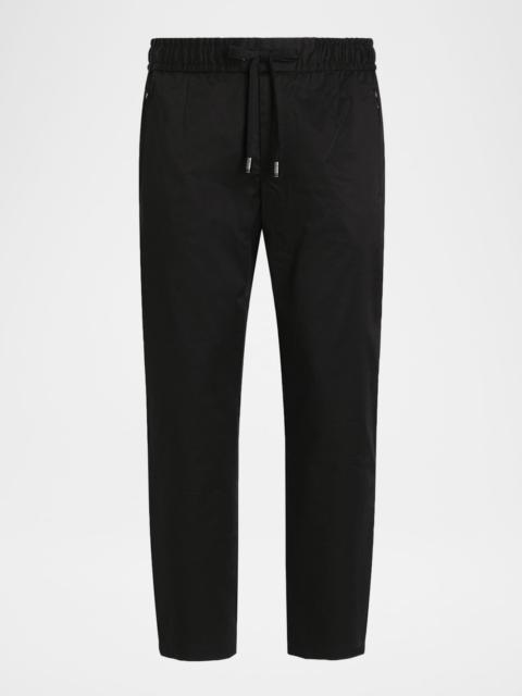 Dolce & Gabbana Core Stretch-Cotton Drawstring Joggers