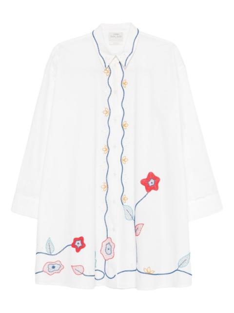 forte_forte floral embroidered dress