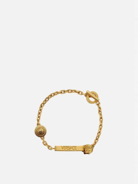 Medusa Greca Logo Bracelet