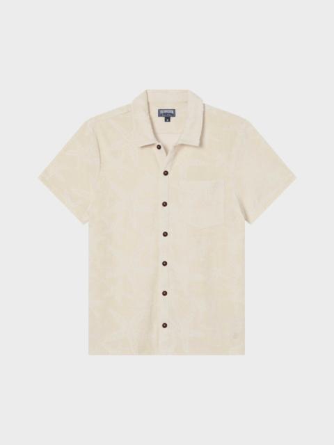 Vilebrequin MEN TERRY BOWLING SHIRT STARFISH JACQUARD