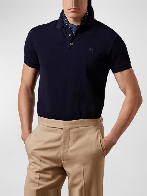 Ralph Lauren Men's Mercerized Pique Polo Shirt