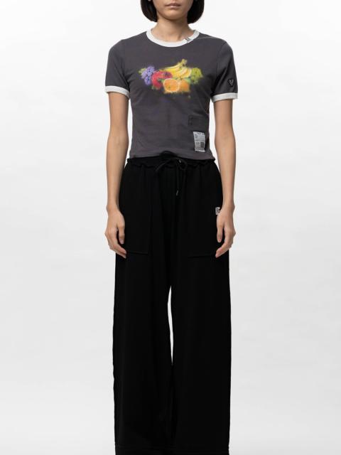 Maison MIHARAYASUHIRO Fruit Printed Ringer Mini T-shirt