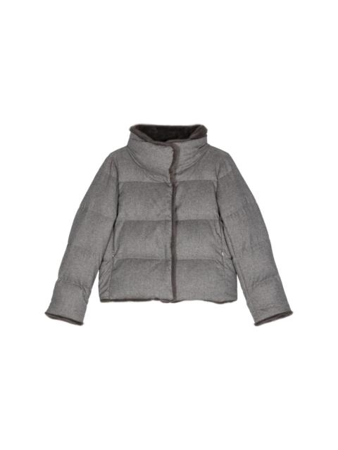 padded quilted jacket