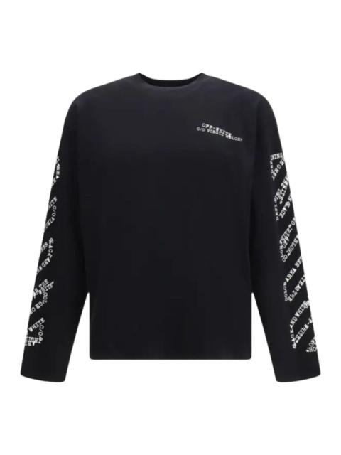 Off-White Off-White Type Arrow Diag Skate T-Shirt 'Black' 44MAB09CS26J002001