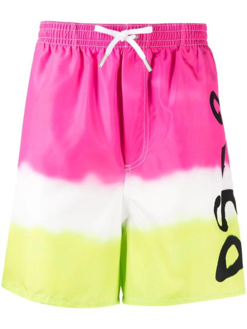 logo-print swim shorts