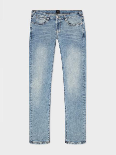 Paul Smith Slim-Fit Light-Wash 'Organic Reflex' Jeans