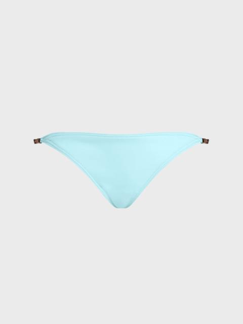 Vilebrequin WOMEN MINI BRIEF BIKINI BOTTOM PEARL DETAIL SOLID